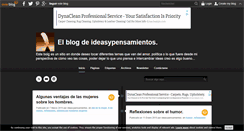 Desktop Screenshot of ideasypensamientos.over-blog.es