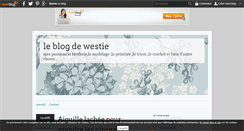 Desktop Screenshot of chez-westie.over-blog.com