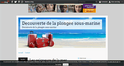 Desktop Screenshot of diving.over-blog.com