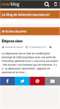 Mobile Screenshot of lebienetreaunaturel.over-blog.com