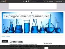 Tablet Screenshot of lebienetreaunaturel.over-blog.com