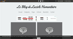 Desktop Screenshot of luciole-humanitaire.over-blog.com