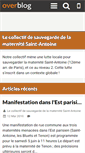 Mobile Screenshot of fermeturematernitesaint-antoine.over-blog.com