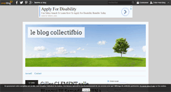 Desktop Screenshot of collectifbio.over-blog.com