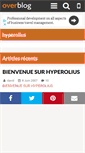 Mobile Screenshot of hyperolius.over-blog.com