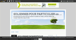Desktop Screenshot of eolien86.over-blog.com