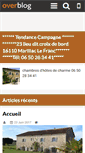 Mobile Screenshot of chambresdhotes-tendancecampagne.over-blog.com