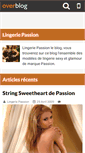 Mobile Screenshot of lingerie-passion.over-blog.com