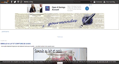 Desktop Screenshot of chroniquesgourmandes.over-blog.com