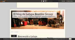 Desktop Screenshot of lalupaboutikegroup.over-blog.es