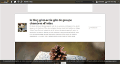 Desktop Screenshot of gitesavoie.over-blog.com