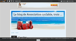 Desktop Screenshot of cyclabletroisvelospourlaterre.over-blog.com