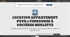 Desktop Screenshot of orcieresbellevue.over-blog.com
