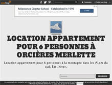Tablet Screenshot of orcieresbellevue.over-blog.com