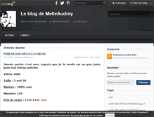 Tablet Screenshot of le.dressing.de.melle.audrey.over-blog.com