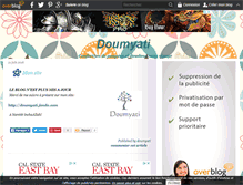 Tablet Screenshot of doumyati.over-blog.com