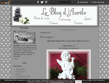 Tablet Screenshot of leblogdaurele.over-blog.fr
