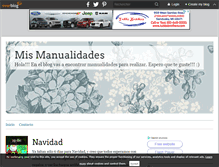 Tablet Screenshot of mis-manualidades.over-blog.com