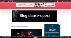 Desktop Screenshot of danse-opera.over-blog.com