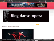 Tablet Screenshot of danse-opera.over-blog.com