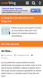 Mobile Screenshot of coeurdereine.over-blog.com