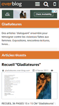 Mobile Screenshot of gladiateures.over-blog.com