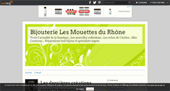 Desktop Screenshot of lesmouettesdurhone.over-blog.fr