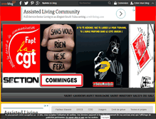 Tablet Screenshot of cgtcomminges-poste.over-blog.com