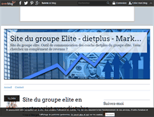 Tablet Screenshot of groupelite-dietplus.over-blog.com