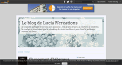 Desktop Screenshot of luciacreations.over-blog.com