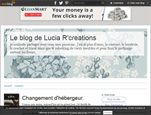 Tablet Screenshot of luciacreations.over-blog.com