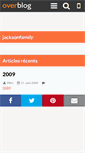 Mobile Screenshot of jacksonfamily.over-blog.com