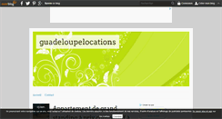Desktop Screenshot of guadeloupelocations.over-blog.com