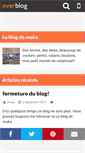 Mobile Screenshot of moka.over-blog.com