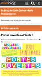 Mobile Screenshot of ecolestemariemonsempron.over-blog.fr
