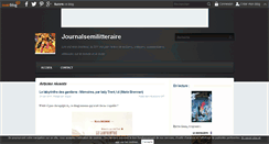 Desktop Screenshot of journalsemilitteraire.over-blog.com