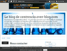 Tablet Screenshot of centrescio.over-blog.com
