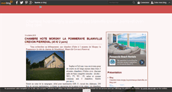 Desktop Screenshot of chambre.hote.morgny.la.pommeraye.blainville.crevon.pierreval.over-blog.com