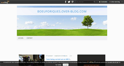 Desktop Screenshot of boeuforiques.over-blog.com