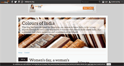 Desktop Screenshot of colorsofindia.over-blog.com