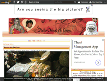 Tablet Screenshot of hello-china.over-blog.com