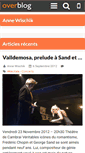 Mobile Screenshot of annewischik.over-blog.com