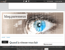 Tablet Screenshot of blog.paresseux.over-blog.com