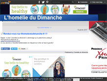 Tablet Screenshot of lhomeliedudimanche.over-blog.com