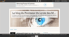 Desktop Screenshot of lycee-pasteur.over-blog.com