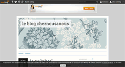 Desktop Screenshot of cheznousanous.over-blog.com