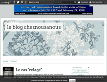 Tablet Screenshot of cheznousanous.over-blog.com