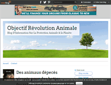 Tablet Screenshot of objectif.revolution.animale.over-blog.com