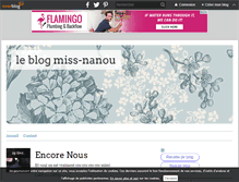 Tablet Screenshot of miss-nanou.over-blog.com