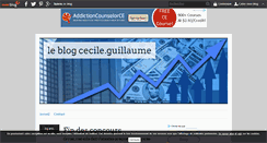 Desktop Screenshot of cecile.guillaume.over-blog.com